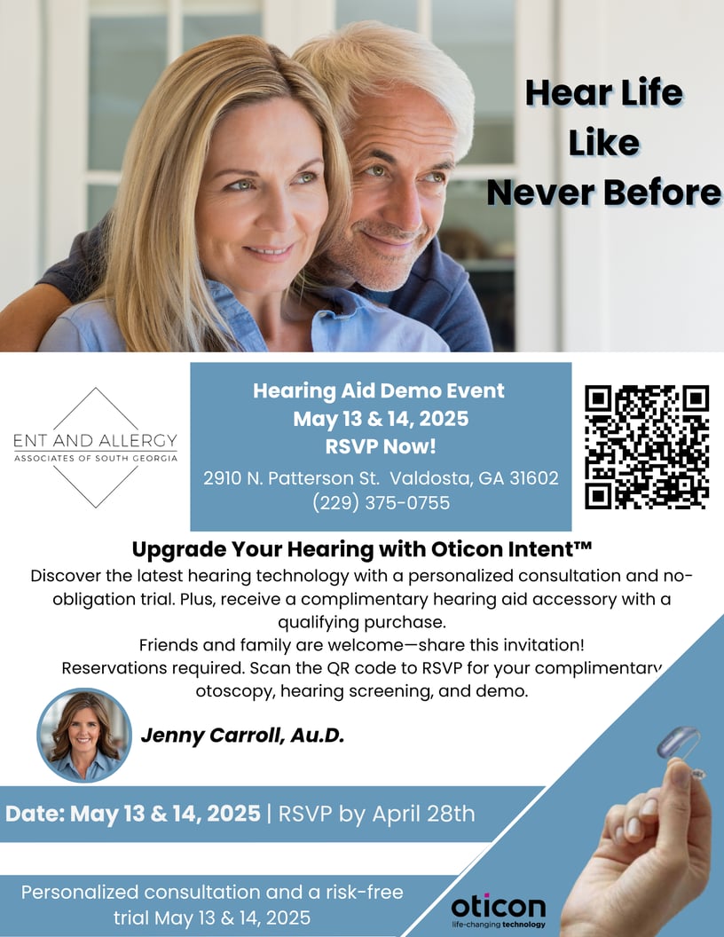 Oticon Hearing Aid Event ENTSGA